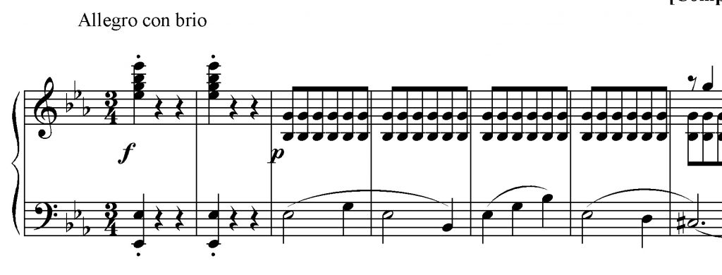 Beethoven sinfonia n. 3 es. 1