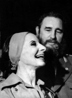 Alicia Alonso con Fidel Castro