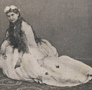Angiolina Ortolani Tiberini as Ofelia