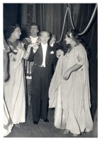 Elena Nicolai, Franco Corelli, Antonino Votto e Maria Callas