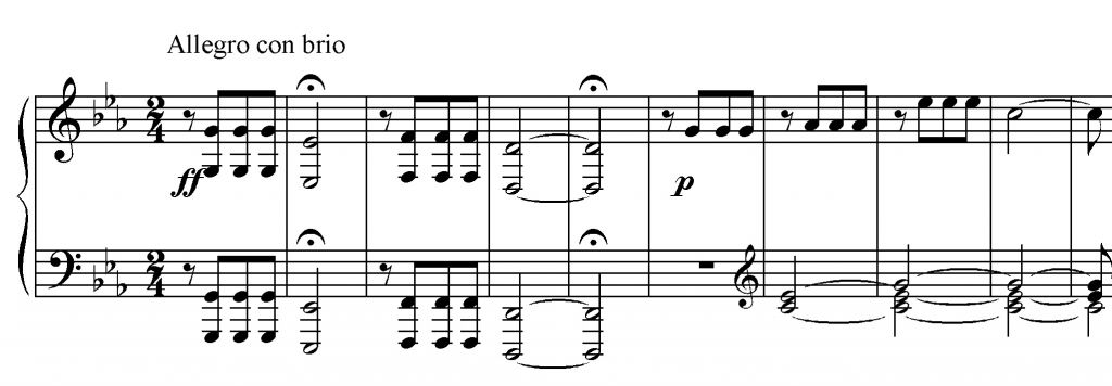 Sinfona n. 5 es. 1